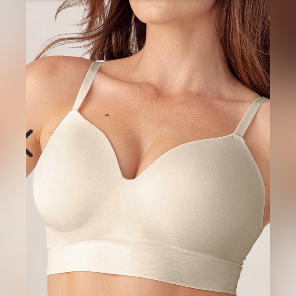 🌙B164-Shapermint Truekind® Supportive Comfort Wireless Shaping Bra - Beige